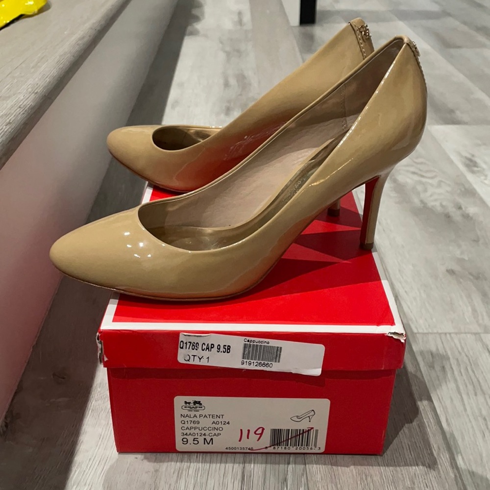 COACH Patent Heels